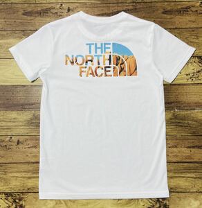 衝撃プライス！『ベーシック王道モデル！』【THE NORTH FACE ノースフェイス/バッグプリントロゴ】半袖Tシャツ/ロゴトップス【S/白】K36