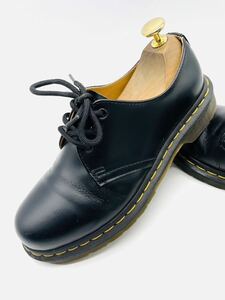 衝撃プライス！『末永く愛される王道モデル！』【Dr.Martens ドクターマーチン】3ホール 高級ドレスシューズ！ブラック/UK4/jp23cm！5.8