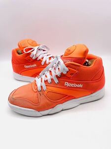 衝撃プライス！『最強クラシックモデル！』【Reebok リーボック/コートビクトリー ポンプ】高級スニーカー！オレンジ/jp25.5cm！