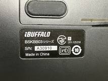 BUFFALO バッファロー Bluetooth 折りたたみキーボード BSKBB03　ジャンク品_画像7