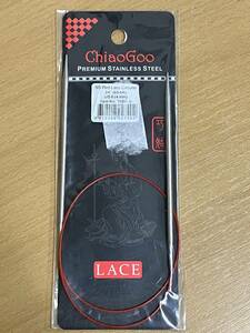 未使用♪ ChiaoGoo チャオグー SS Red Lace Circular 輪針 US6(4mm) 24インチ(60cm) 送料無料♪