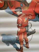 アニメーション映画VHSビデオ《AKIRA》の当時物の特典ポスター_画像2