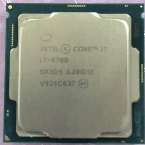 インテル Core i7-8700 BIOS確認済みの画像1
