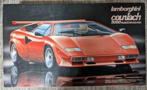 [ бесплатная доставка ][ не использовался ] пластиковая модель FUJIMI RS-12 countach 5000 quattrovalvole 12412 Lamborghini * счетчик k