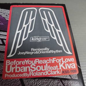 URBAN SOUL FEAT. KIVA/BEFORE YOU REACH FOR LOVE/2786の画像4