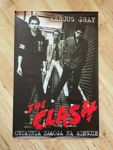 THE CLASH ザ　クラッシュ　大判　ポスター　ジョーストラマー　ポールシムノン　ミックジョーンズ　パンク　the mods モッズ