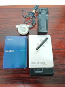 SONY Sony WALKMAN Walkman cassette player WM_EX677/WM_EX9 2 pcs.