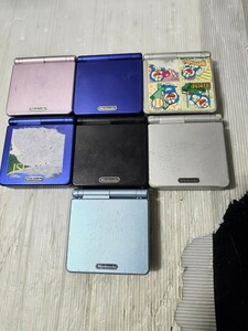  nintendo Game Boy Advance SP 7 pcs set sale Nintendo