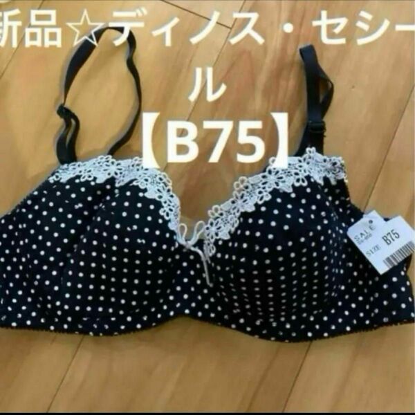 新品☆ディノス・セシール☆ブラジャー【B75】