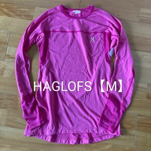HAGLOFS トレーニングウエア【M】 トップス 長袖Tシャツ インナー スポーツウェア