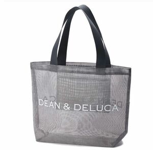 DEAN&DELUCA メッシュ トートバッグ グレー Lサイズ 大きめ