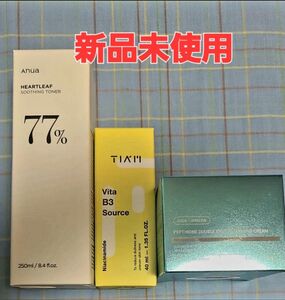 まとめ売り★Anua ドクダミ77%化粧水　ティアムビタB3セラム　VTペプチオンクリーム