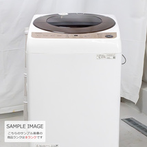 中古/屋内搬入付き SHARP 10kg 全自動洗濯機 長期90日保証 21-22年製 ES-G10FBK 穴なし槽 静音 低騒音 ブラウン系/美品_画像6