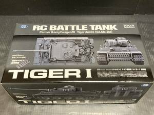#[ simple operation verification settled ] radio-controller RC Battle tanker Tiger I 1|24 Germany -ply tank 