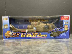 ■【未開封】21st Century Toys 1/18 UH-1C Huey SLICK 1st AIR CAVALRY TROOPER シャークノーズ ヘリコプター