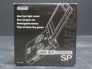 [ простой рабочее состояние подтверждено ] Game Boy Advance SP оникс черный [ недостача ]