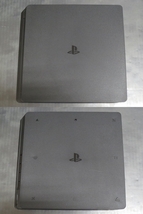 ■【簡易動作確認済】PlayStation 4 ジェット・ブラック 500GB CUH-2000AB01【欠品/難有】_画像3