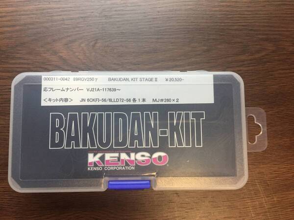 89~RGV250γ用KENSOバクダンキット新品!激レア!送料込み!!