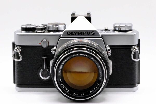 OLYMPUS OM-1 単焦点レンズセット ZUIKO AUTO-S 50mm F1.4 オリンパス　フィルム一眼レフ