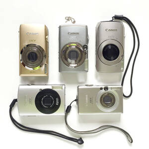 キャノン IXY DIGITAL デジタルコンパクトカメラ ５台セット 現状品
