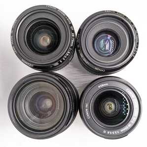 ★訳あり大特価品★ CANON キヤノン EF-S 18-55MM / EF 28-70MM / EF 35-105MM / EF 35-70 4本まとめ #M22123#22#90#85の画像2