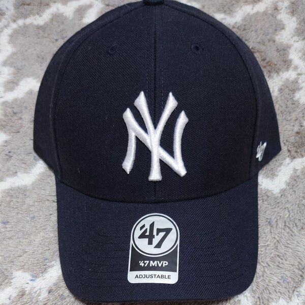 帽子 ヤンキース キャップ ニューヨーク 黒 ブラック 47brand