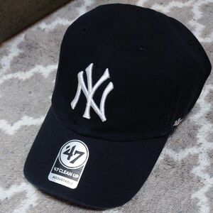 キャップ 帽子 ニューヨークヤンキース　ブラック　黒