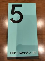 Y!mobile OPPO Reno5 A （eSIM) シルバーブラック_画像1