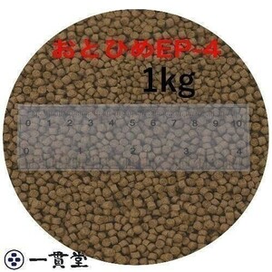 おとひめEP4(約3.4mm～約4.0mm) 1kg(500g×2袋) 沈降性(沈下性) 日清丸紅飼料 金魚 アロワナ 肉食魚に