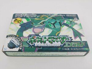 ゲームボーイアドバンスソフト GBAソフト ポケットモンスター エメラルド 動作OK