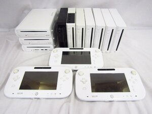 1 jpy start nintendo WiiU nintendo Wii body 10 piece set sale set sale 1 start junk *5583