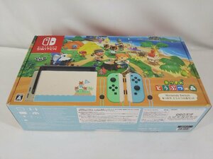  nintendo Nintendo Switch new model battery strengthening model Gather! Animal Crossing set the first period . ending operation OK secondhand goods [1 jpy start ]