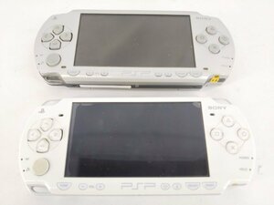 【ジャンク】PSP プレイステーション・ポータブル 本体のみ PSP-1000/PSP-2000 2台セット 動作不可 ジャンク品【1円スタート】