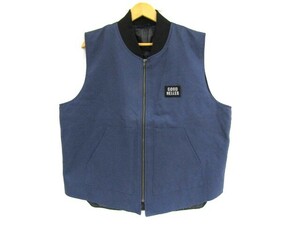 GOOD HELLERgdo Hella Duck the best the best navy XL size men's tops outer secondhand goods *100373