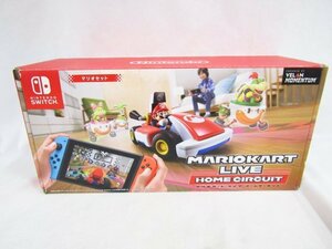 1円スタート NintendoSwitch マリオカート ライブ ホームサーキット マリオセット 内箱 充電ケーブル欠品 1スタ ジャンク品 ◆5446