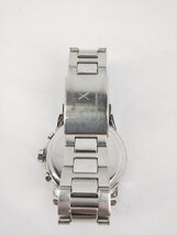 ARMANI EXCHANGE アルマーニエクスチェンジ AX2058 メタルバンド クロノグラフ クオーツ 腕時計 動作品_画像5