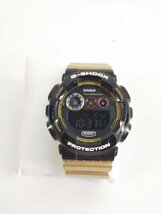 カシオ CASIO G-SHOCK Gショック Crazy Colors（クレイジーカラーズ）ブラック / ゴールド GD-120CS-1JF_画像1