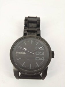 DIESEL diesel / quarts / men's wristwatch / face black /DZ-1371