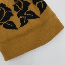 ko0515/38/74 希少 2012FW Supreme - Rose Beanie シュプリーム ローズ ビーニー ニットキャップ アクリル イエロー系 黄色_画像3