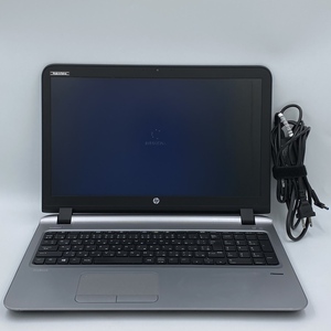 ko0508/03/51 1円～ 動確&初期化済 HP ヒューレットパッカード ノートパソコン ProBook 450 G3 /Core i5-6200U/メモリ 8GB/SSD 256GB