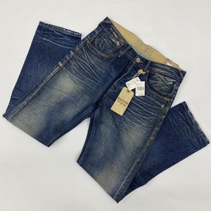 ko0512/13/71 1円～ 定価2.6万 未使用 PEPE JEANS ぺぺジーンズ ストレート ブルーデニム ダメージ加工 PM2008682 COONEY サイズ30/32