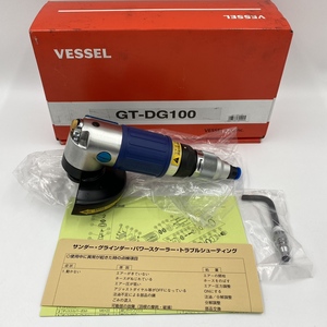 ko0521/19/54 1 иен ~ не использовался VESSELbe cell GT-DG100 100mm воздушный шлифовальный диск воздушный tool воздушный инструмент 1 старт 1 иен старт 