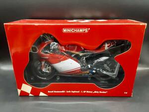 ta0504/22/35 中古品 MOTO DUCATI DESMOSEDICI 1. GP VICTORY DIRTY V Capirossi 1/6 Minichamps ドカティ