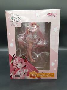 ta0505/07/27 中古品 フィギュア 桜ミクくじ ~2nd season~ ラストハッピー賞 初音ミク 和傘パステルver. ボーカロイド