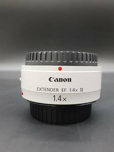 ta0518/07/52 中古品 カメラレンズ 動作確認済 Canon EXTENDER EF1.4XIII キャノンエクステンダー 2010年モデル 1円スタート 1スタ
