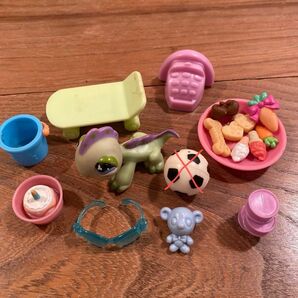 リトルペットショップ　Little Pet Shop イグアナ　ジャンク　おもちゃ　 小物　海外TOY 希少　レア