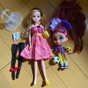 ジャンク　TDR Disney ディズニー　ヘアドアブルズ　タカラトミー　ファッションドール　 人形　 着せ替え人形 ドール