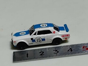 送料120円〜 京商 1:100 　ニッサンミニカー　スカイラインKPGC10レーシング#15　日産1/100 　１８７９１４２３５４