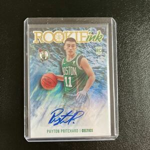 21-22 Panini NBA Hoops Payton Pritchard Rookie ink auto 