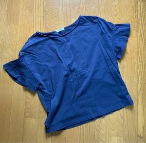 OPAQUE.CLIP 紺　半袖　Tシャツ　コットン100% 38／Mサイズ オペークドットクリップ